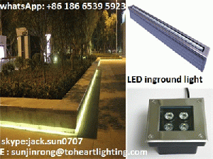 LED inground light